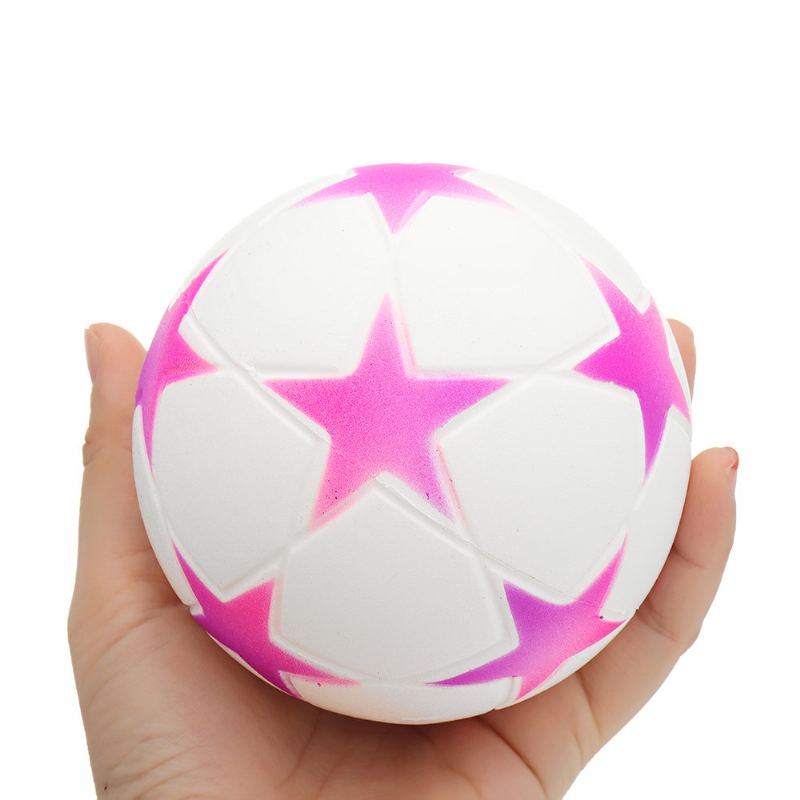 Star Football Squishy Slow Rising With Packaging Collection Dárková Plyšová Hračka