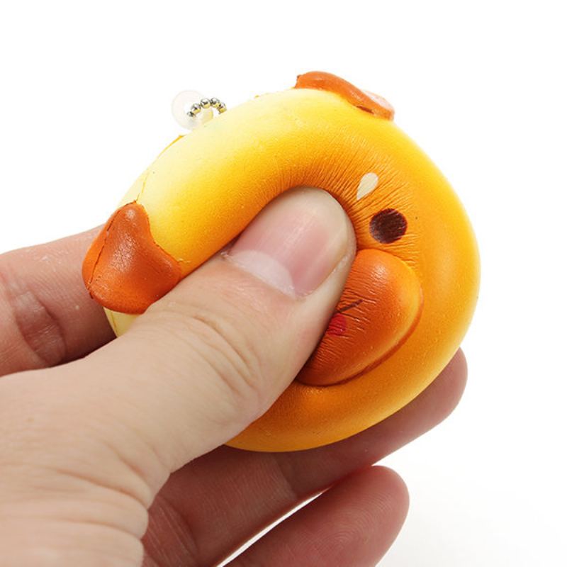 Super Squishy Roztomilý Pejsek Měkký Mini Zvířecí Přívěsek S Kapkou Pomalu Stoupající Dekorace