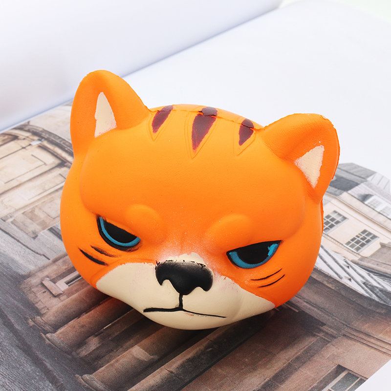 Tiger Squishy Pomalu Rostoucí S Balením Kolekce Dárková Plyšová Hračka