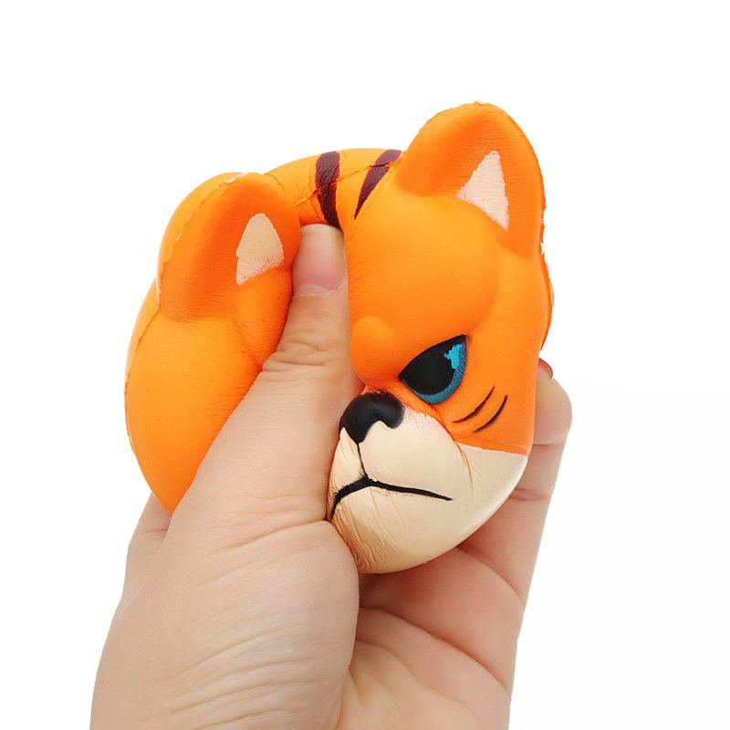 Tiger Squishy Pomalu Rostoucí S Balením Kolekce Dárková Plyšová Hračka