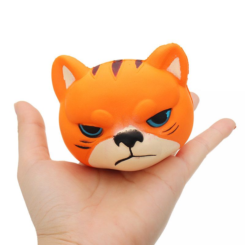 Tiger Squishy Pomalu Rostoucí S Balením Kolekce Dárková Plyšová Hračka