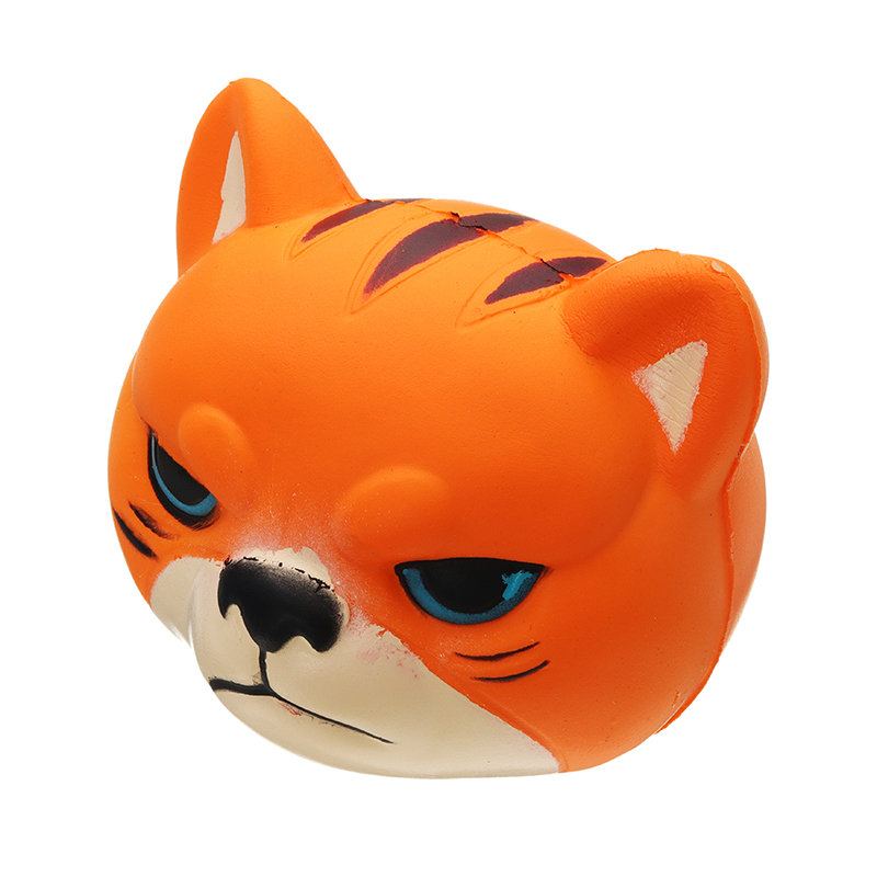 Tiger Squishy Pomalu Rostoucí S Balením Kolekce Dárková Plyšová Hračka