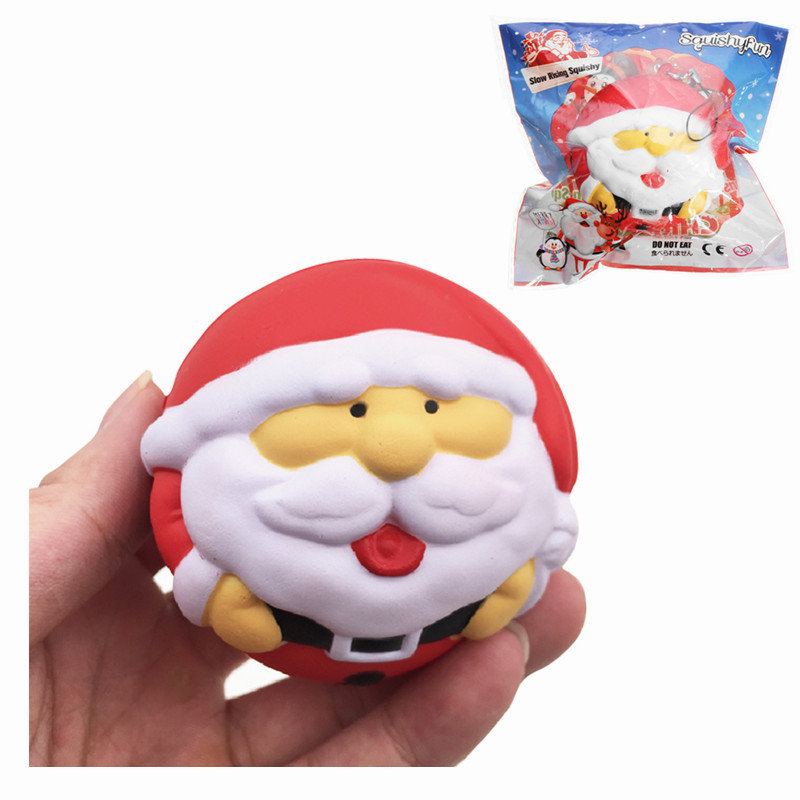 Vánoční Santa Claus Squishy Pomalu Rostoucí S Balením Kolekce Dárkové Dekorace