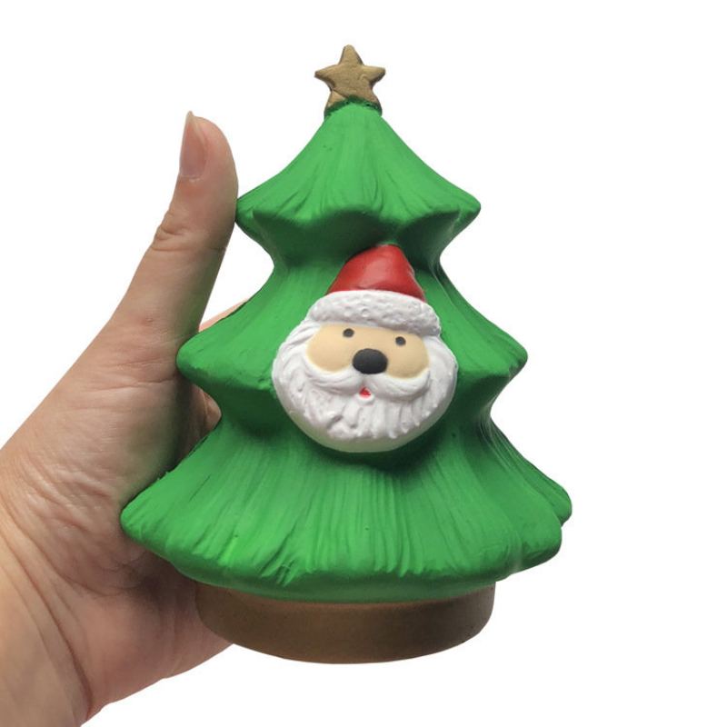 Vánoční Strom Santa Claus Squishy Dárek Dekorace Kolekce S Obalem