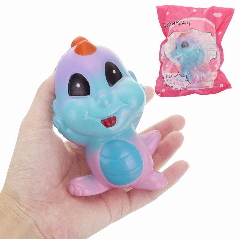 Yunxin Squishy Dinosaur Baby Lesklé Sladké Pomalé Vstávání S Balením Kolekce Dárkové Dekorace Hračka