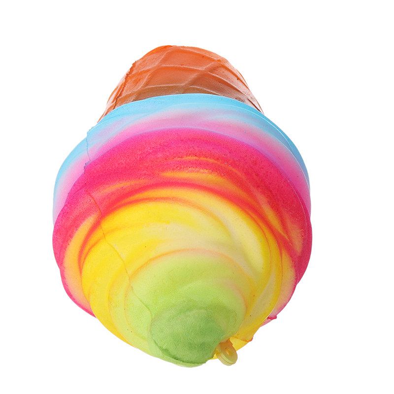 Yunxin Squishy Ice Cream 10 cm Pomalé Kynutí S Obalem Telefon Taška Popruh Dekor Dárková Kolekce Hračka