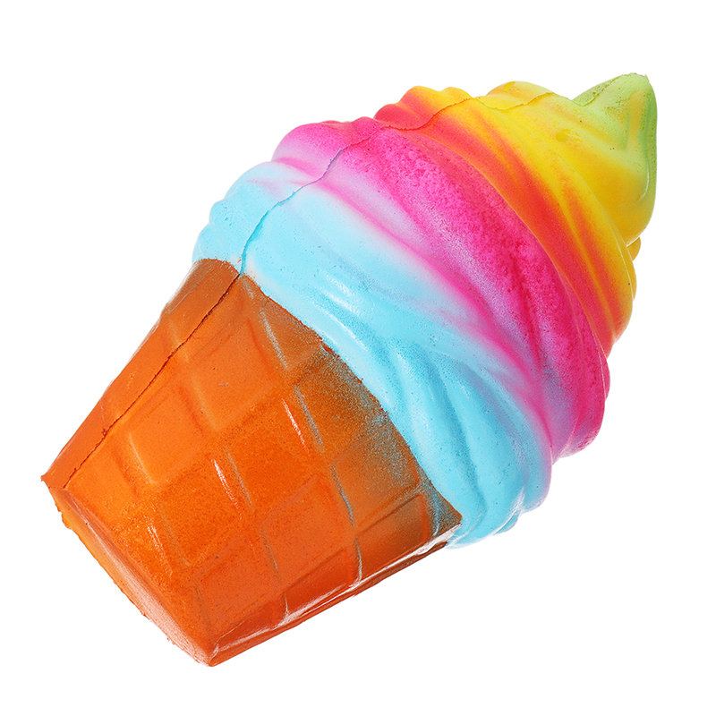 Yunxin Squishy Ice Cream 10 cm Pomalé Kynutí S Obalem Telefon Taška Popruh Dekor Dárková Kolekce Hračka