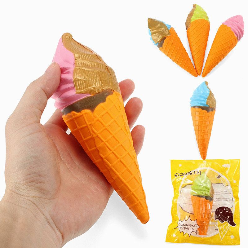 Yunxin Squishy Ice Cream 18cm Pomalu Kynoucí S Obalem Kolekce Dárkové Dekorace Měkká Mačkací Hračka