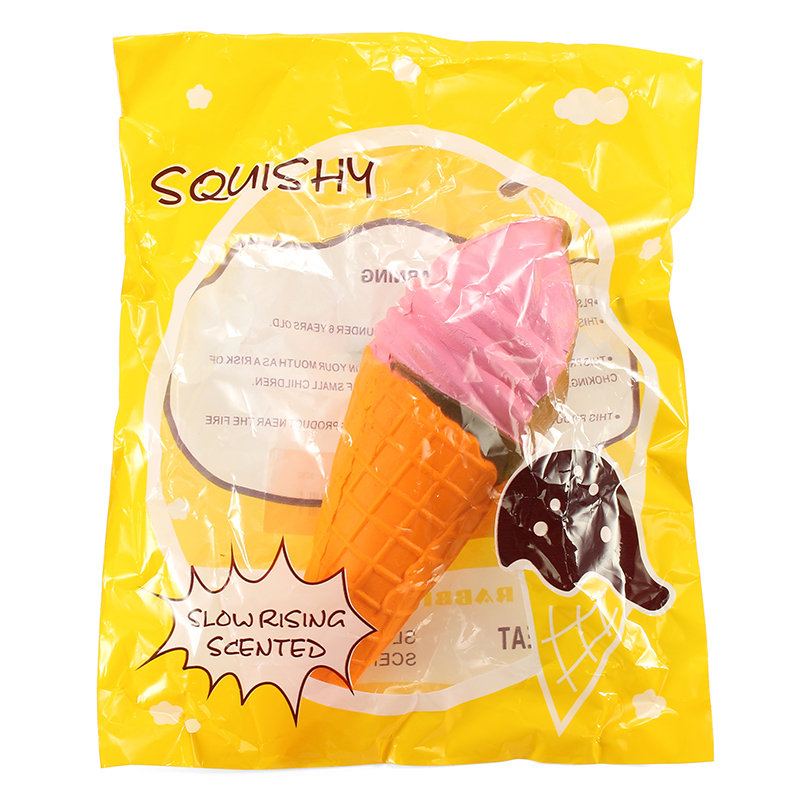 Yunxin Squishy Ice Cream 18cm Pomalu Kynoucí S Obalem Kolekce Dárkové Dekorace Měkká Mačkací Hračka