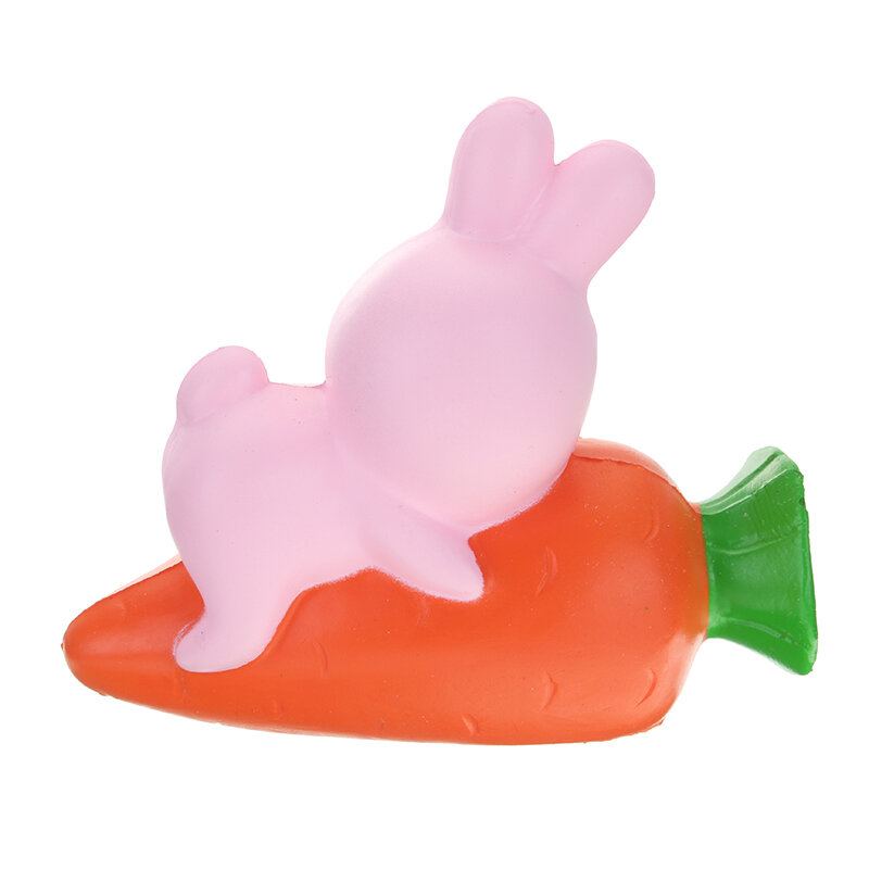 Yunxin Squishy Rabbit Bunny Holding Carrot 13cm Pomalu Rostoucí S Obalem Kolekce Dárkové Dekorace Hračka