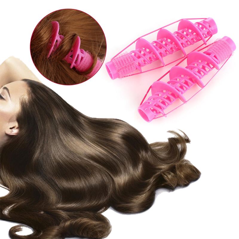 2ks Pomůcky Na Úpravu Vlasů Péče O Vlasy Natural Big Wave Curls Rollers Kulmy Kulma Pro Styling Pro Dívky Dámská Spirálová