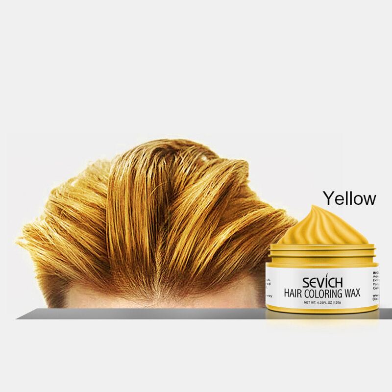 9 Barev Jednorázový Vosk Na Barvení Vlasů Unisex Rychlý Stylingový Barevný Jíl Na Vlasy Diy Dye Cream