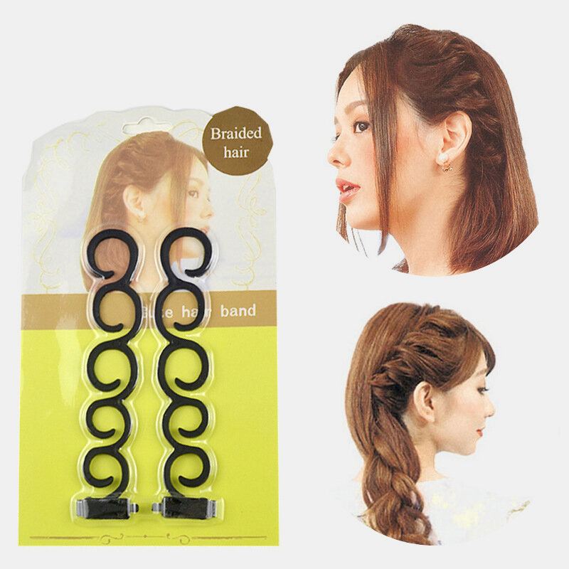 Lady French Home Use Hair Cop Tool Twist Braider Přenosný Diy Kadeřnický Stylingový Nástroj