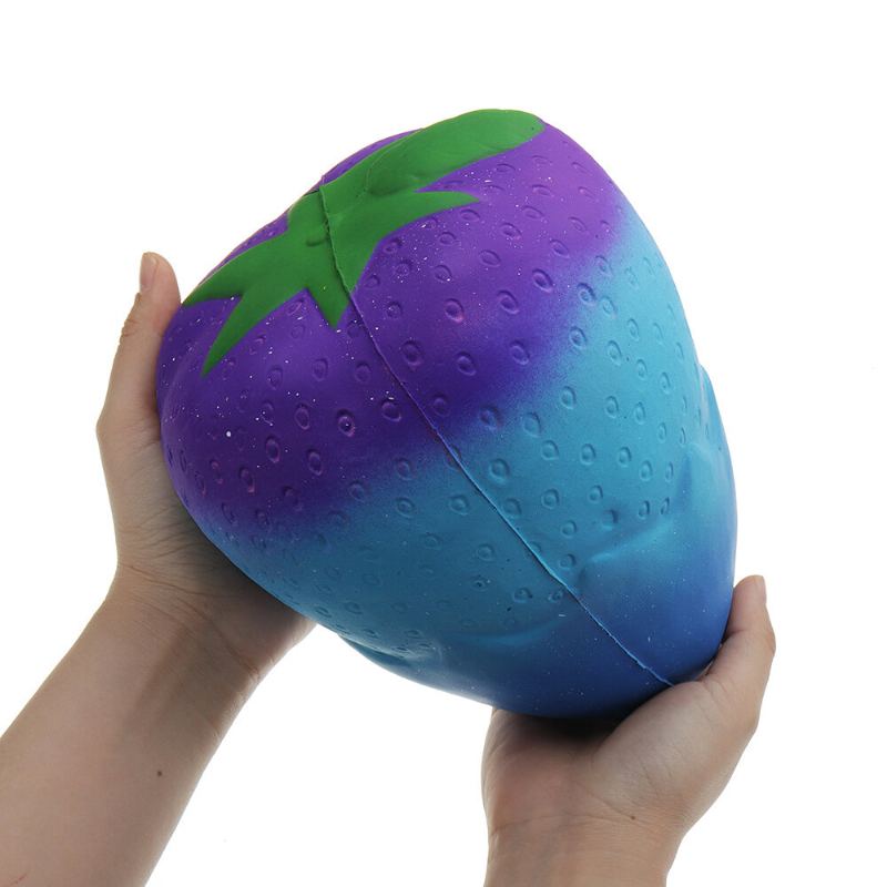 Kawaii Obrovská Jahodová Squishy Roztomilá Měkká Obří Solw Rostoucí Hračka S Balením