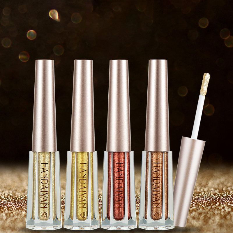 Liquid Eyeshadow Diamond Single Colour Shimmer Glitter Lasting Eye Shadow Beauty