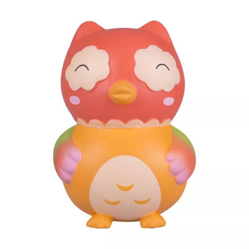 Owl Squishy Pomalu Rostoucí Kolekce Dárek S Obalem