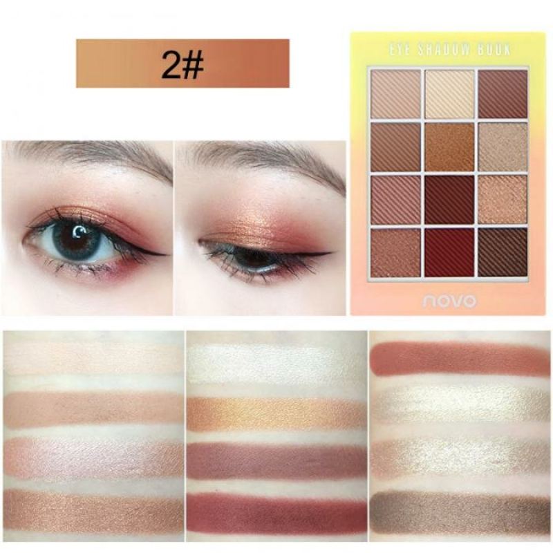 Paletka Matných Očních Stínů Rainbow Sugar Paleta Oční Make-up S Dlouhotrvajícími Očními Stíny Maple Leaf