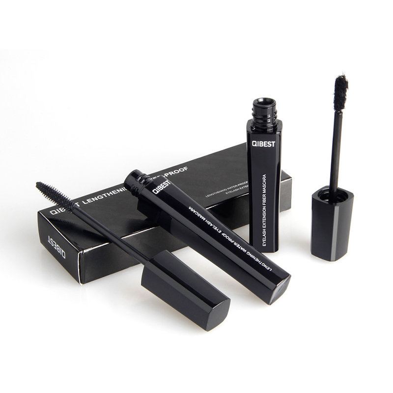 Sada 3d Fiber Mascara Waterproof Black Long-tring Curly Long Eyelash Beauty