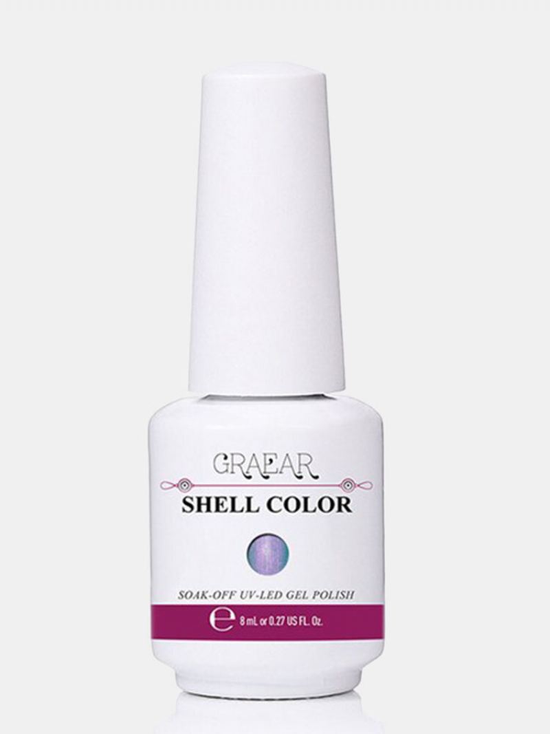 Shell Glow Nail Gel Polish 8ml Soak-off Uv Gel Need Uv Led Lamp Gel Na Nehty Lak Na Art