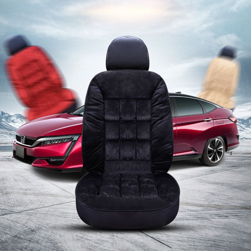 Univerzální Velikost Winter Thicken Krátká Plyšová Podložka Na Autosedačku Sost Warm Seat Cushion Mat