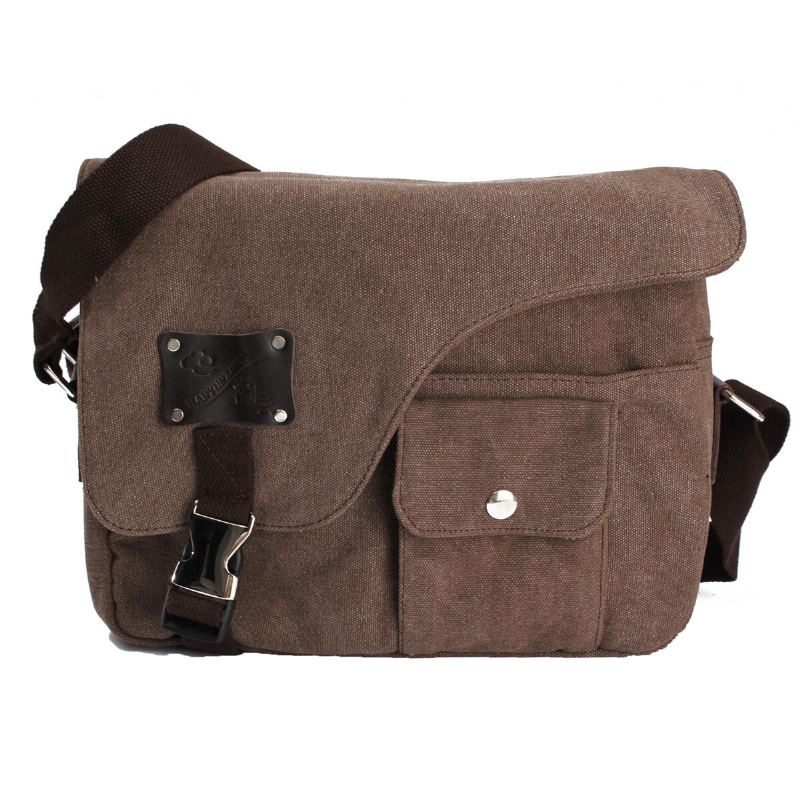 Vintage Messenger Bag Canvas Crossbody Bag Taška Přes Rameno Pro Muže