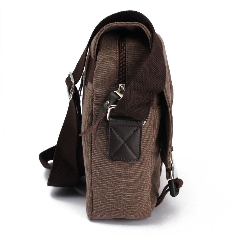 Vintage Messenger Bag Canvas Crossbody Bag Taška Přes Rameno Pro Muže