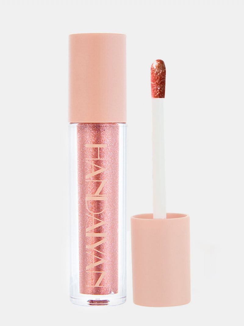 10 Barev Třpytivý Lesk Na Rty Trvalý Voděodolný Nepřilnavý Pohár Diamond Pearlescent Lip Glaze