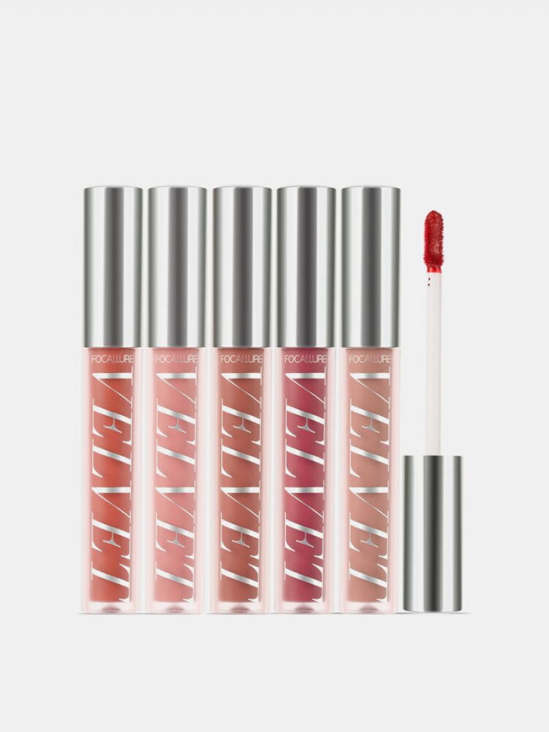 10 Barev Velvet Matte Lip Glaze Vodotěsný Kosmetický Lesk Na Rty Který Neznačí