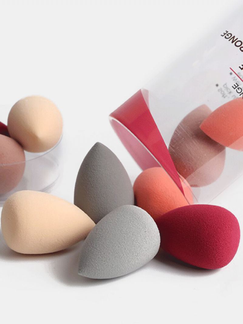 10 Ks Mini Make-up Puff Mokré-dry Dual Purpose Tykev Cushion Houbička Beauty Eggs