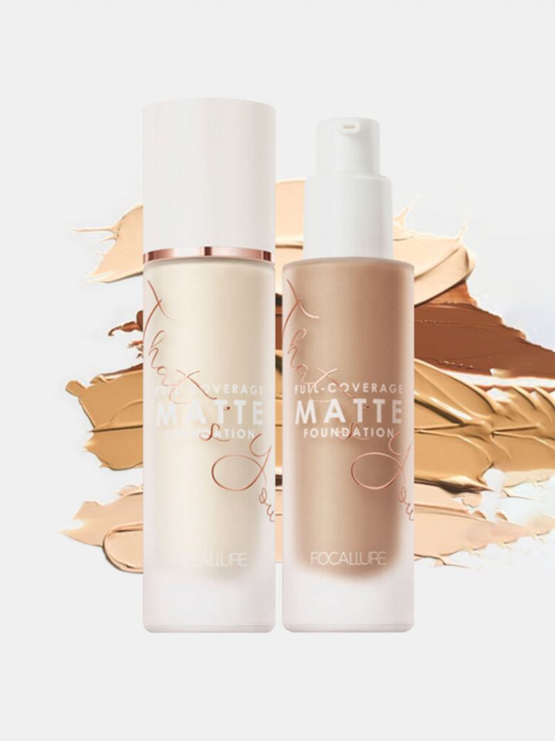 20 Barev Úplné Pokrytí Matte Liquid Foundation Přírodní Dlouhotrvající Voděodolný Korektor S Kontrolou Oleje