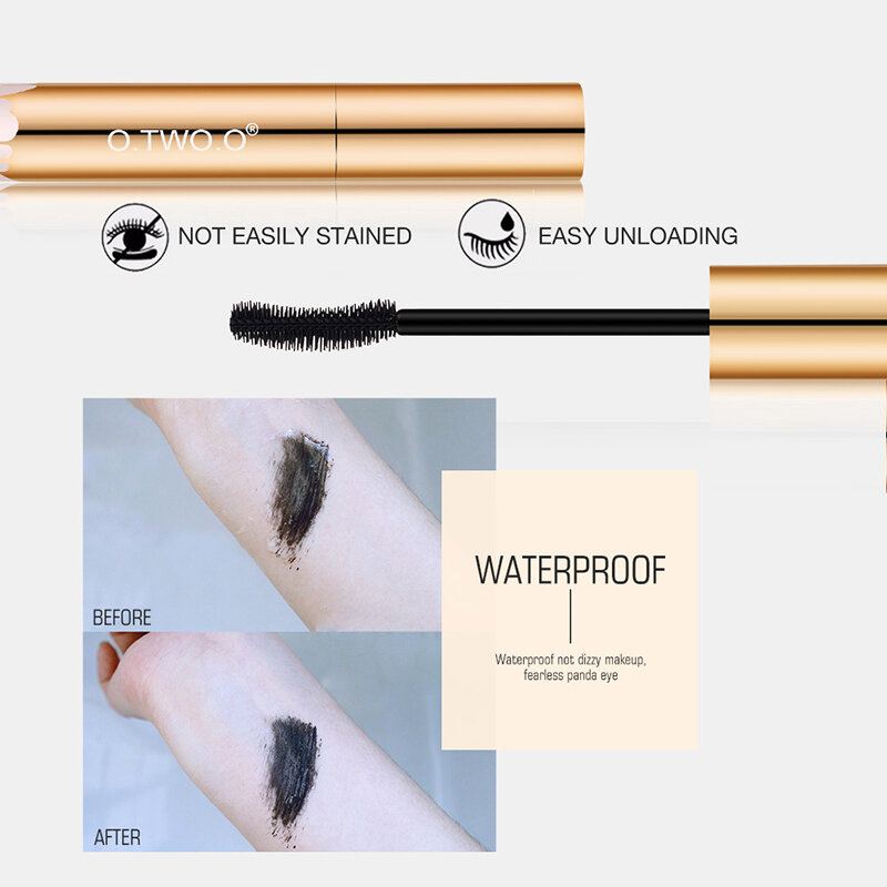 3d Řasenka Voděodolná Lasting Fast Dry Hustý Curling Eyelash Extension Brush Eye Makeup