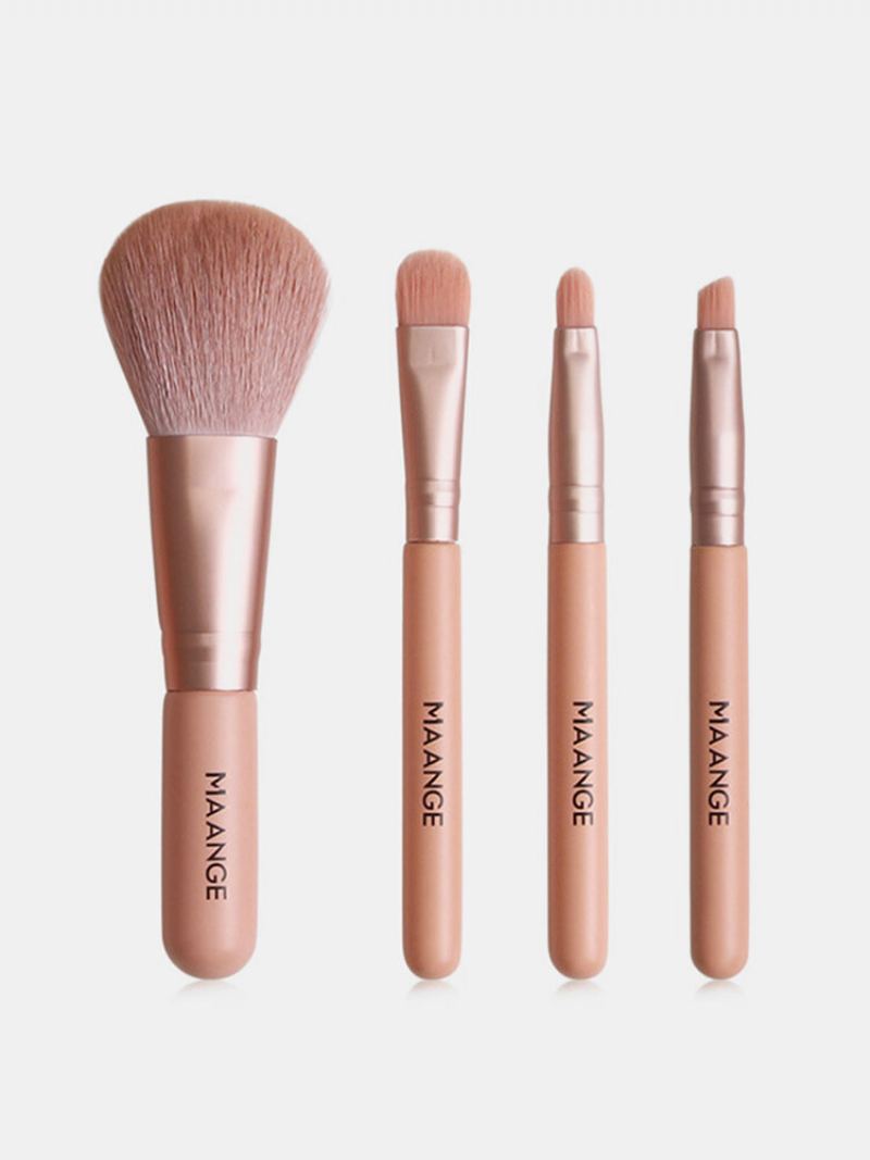 4ks/sada Mini Štětce Na Make-up Štětec Na Oční Stíny Na Rty Na Obočí Na Tváření Na Beauty Tool