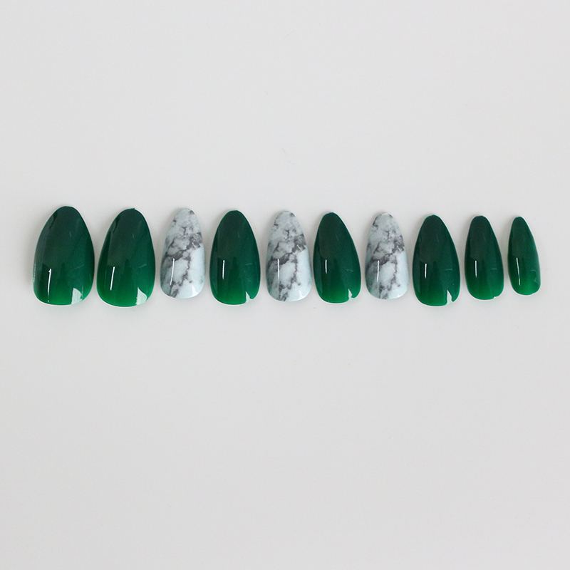 5 Balení Akrylového Manikúrového Gelu False Nail Tips Artificial Nails Art