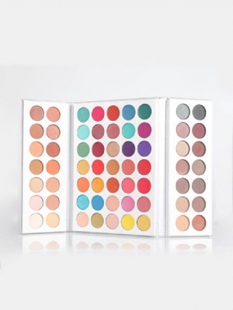 63colors Pro Paleta Očních Stínů Kouřově Matné Oční Stíny S Třpytivým Zvýrazňovačem Bronzer