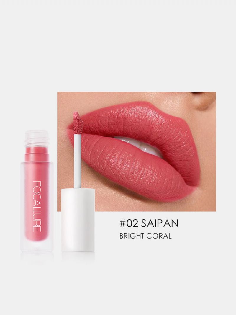 8 Barev Matte Lip Glaze Vodotěsný Nepřilnavý Lesk Na Rty Bez Vyblednutí