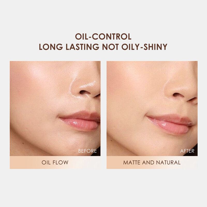 8 Barev Matte Liquid Foundation Long-trining Oil-control Conceal