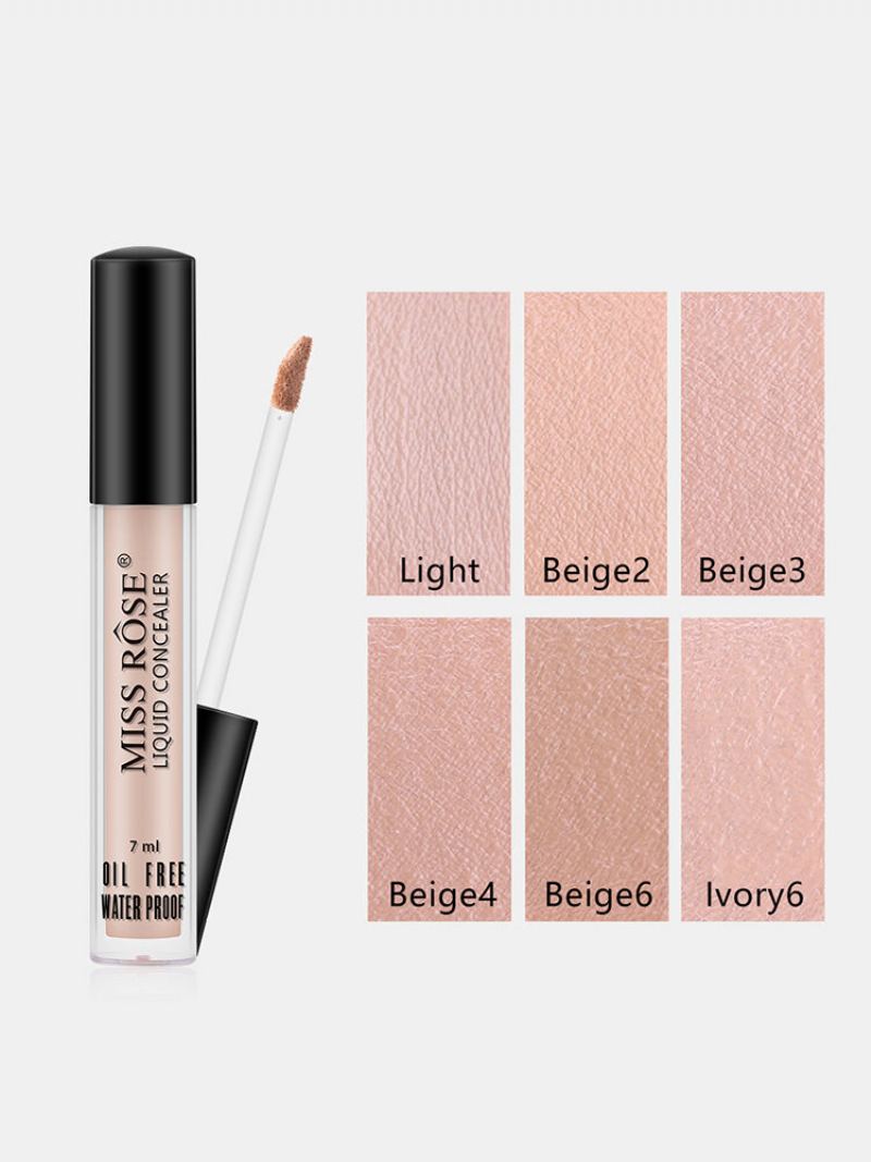 9 Barev Face Contour Makeup Concealer Oil Control Vodotěsná Tekutá Báze S Plným Krytím