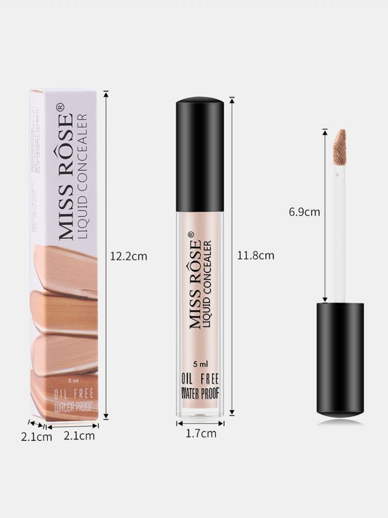 9 Barev Face Contour Makeup Concealer Oil Control Vodotěsná Tekutá Báze S Plným Krytím