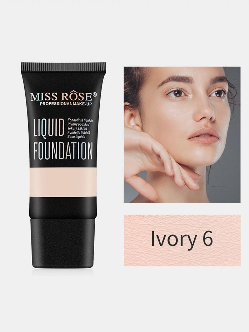 9 Barev Face Liquid Foundation Full Coverage Voděodolný Korektor Na Obličej