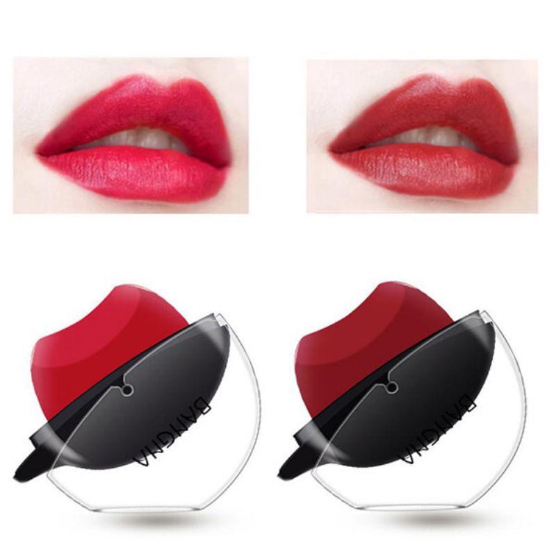 Bangna Lip Shape Hydratační Rtěnky Kosmetické Dlouhotrvající Batom Pigment Červené Rty Razítko