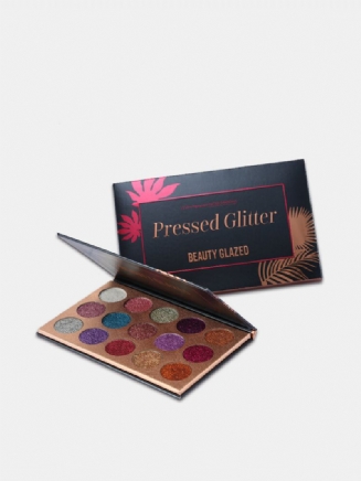 Beauty Glazed Colorful Shimmer Eyeshadow Palette Dlouhotrvající Přírodní Make-up Očních Stínů