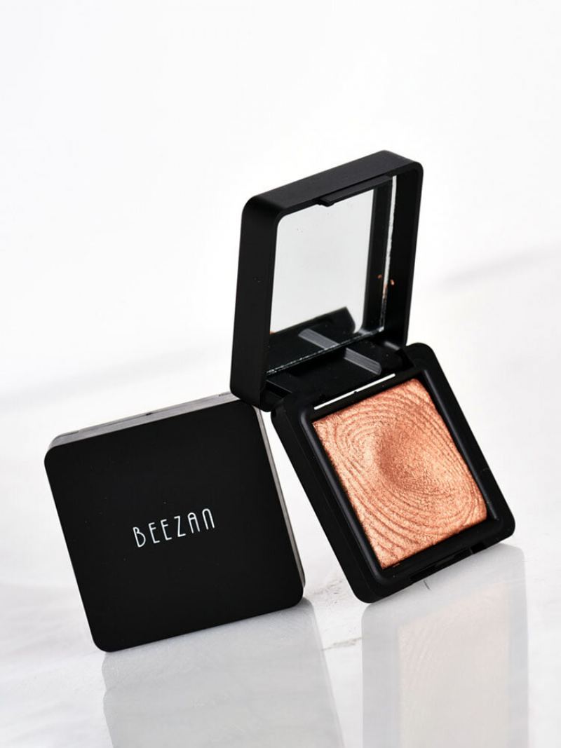 Beezan Baked Glitter Paleta Očních Stínů Naked Waterproof Mineral Shimmer Metallic Eye Shadow Powder