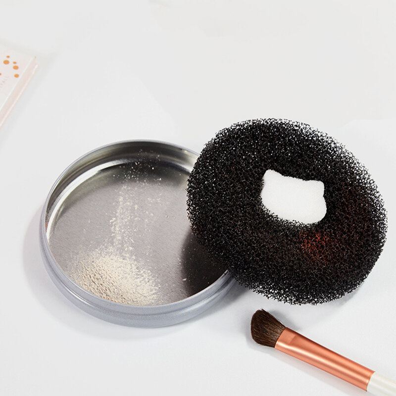 Čištění Štětců Na Make-up Iron Box Sponge Scrubber Rychlé Suché Makeup Cleaning Tool