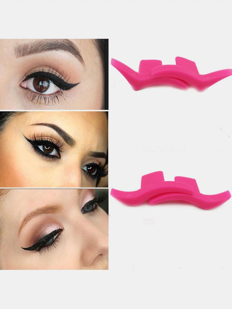 Eyeliner Template Stamp Mold Liquid Eye Liner Kosmetický Nástroj Na Razítko Na Řasy