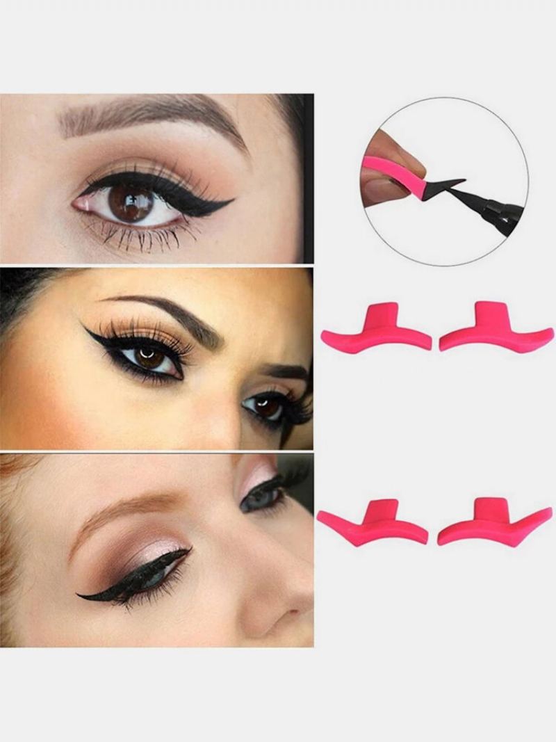 Eyeliner Template Stamp Mold Liquid Eye Liner Kosmetický Nástroj Na Razítko Na Řasy