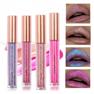 Focallure Glitter Color Matný Lesk Na Rty Diamond Sand Sexy Perleťová Tekutá Rtěnka 6 Barev