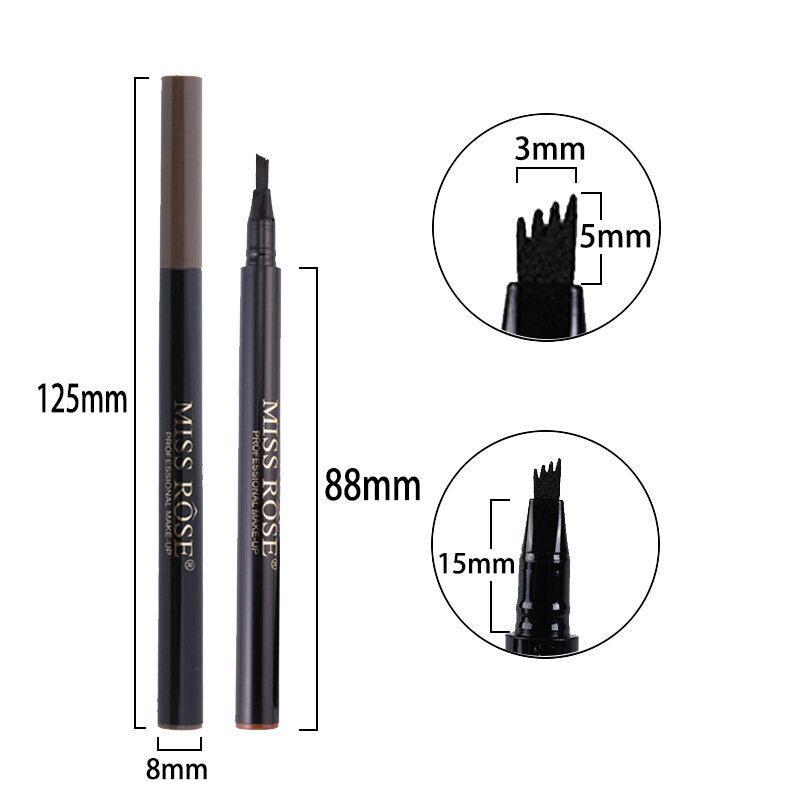 Four Cross Liquid Pencil Na Obočí Lasting Eyebrow Vodotěsná Tekutá Tužka Na