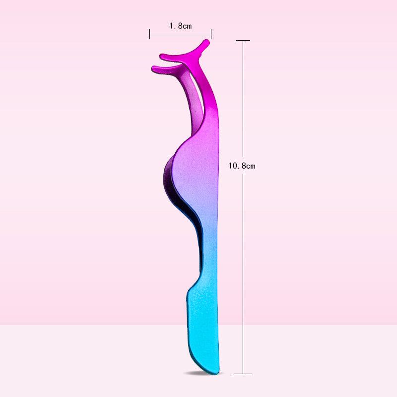 Gradient Modrá Fialová Kleštička Na Řasy Pomocník Malý Přenosný Nástroj Na Líčení