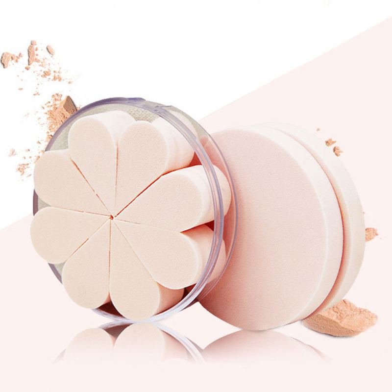 Houbička Na Pudr Pro Dívky Make-up Beauty Tools Suchý A Vlhký Blender