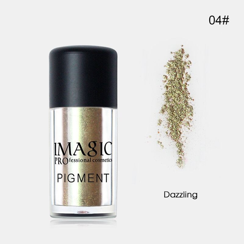 Imagic Glitter Eyeshadow Metallic Loose Powder Waterproof Shimmer Dlouhotrvající Oční Stíny